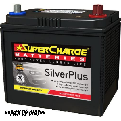 Supercharge Silver Plus Battery - SMF55D23L-SMF55D23L-Supercharge-A1 Autoparts Niddrie