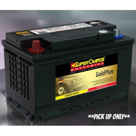 Supercharge Gold Plus Battery - MF77HR-MF77HR-Supercharge-A1 Autoparts Niddrie