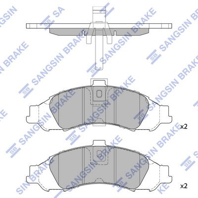 Hi-Q Brake Pads Set - SDB1331