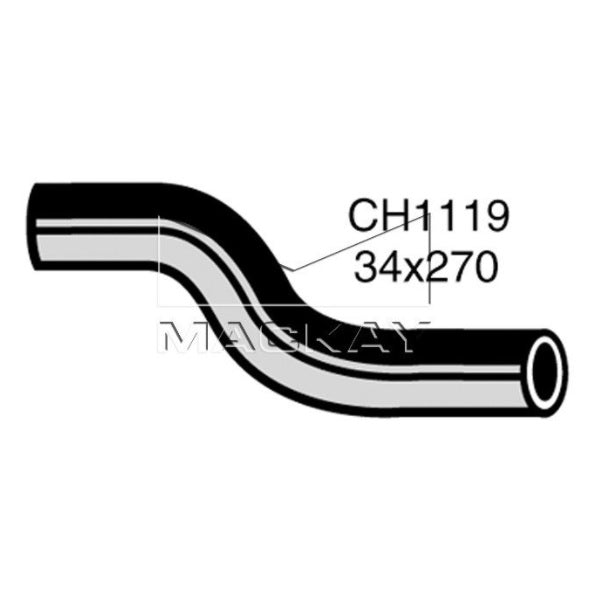 Radiator Upper Hose  - NISSAN 200B 810 - 2.0L I4  PETROL - CH1119