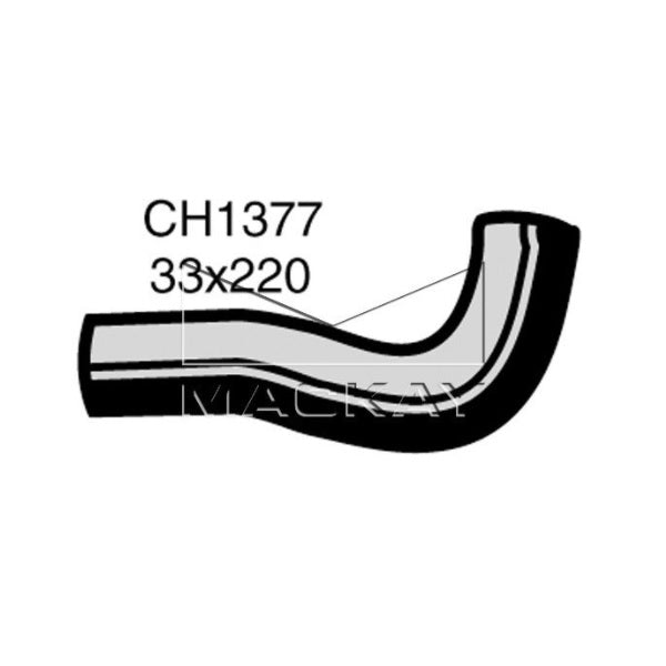 Radiator Upper Hose  - TOYOTA HIACE LH30R - 2.2L I4  DIESEL - CH1377