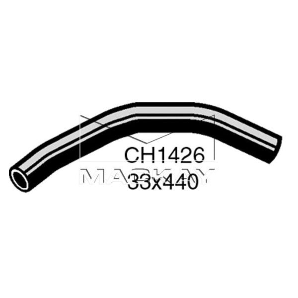Radiator Upper Hose  - HOLDEN CAMIRA JB - 1.6L I4  PETROL - Manual - CH1426