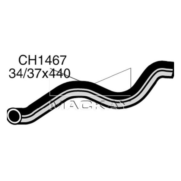 Radiator Lower Hose - MITSUBISHI COLT RE - 1.6L I4  PETROL - CH1467
