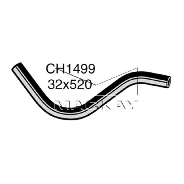 Radiator Upper Hose  - TOYOTA TARAGO YR21R - 2.0L I4 PETROL - CH1499