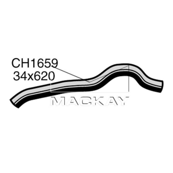 Radiator Upper Hose  - MITSUBISHI MAGNA TP - 2.6L I4  PETROL - CH1659
