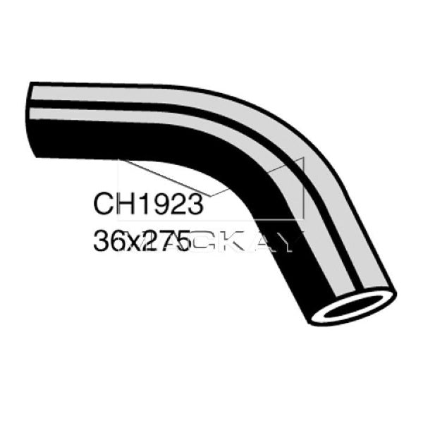 Radiator Upper Hose  - TOYOTA LANDCRUISER FJ45R - 4.2L I6  PETROL - CH1923