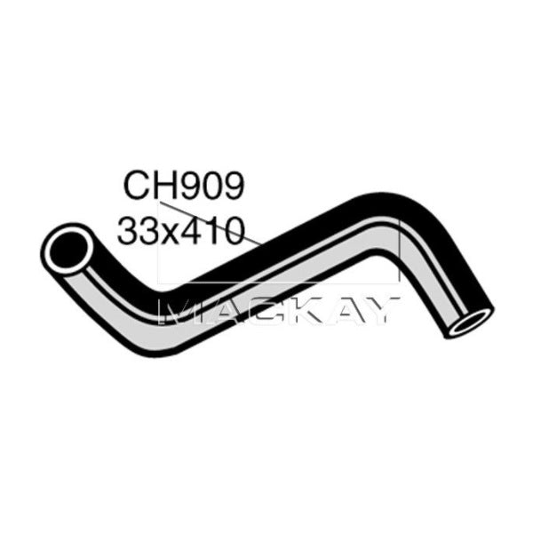 Radiator Lower Hose  - TOYOTA CORONA RT81R - 1.6L I4  PETROL - Manual - CH909
