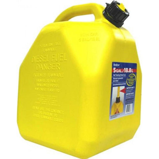 Squat Type Diesel Jerry Can - 18.8 Litre - A1 Autoparts Niddrie
