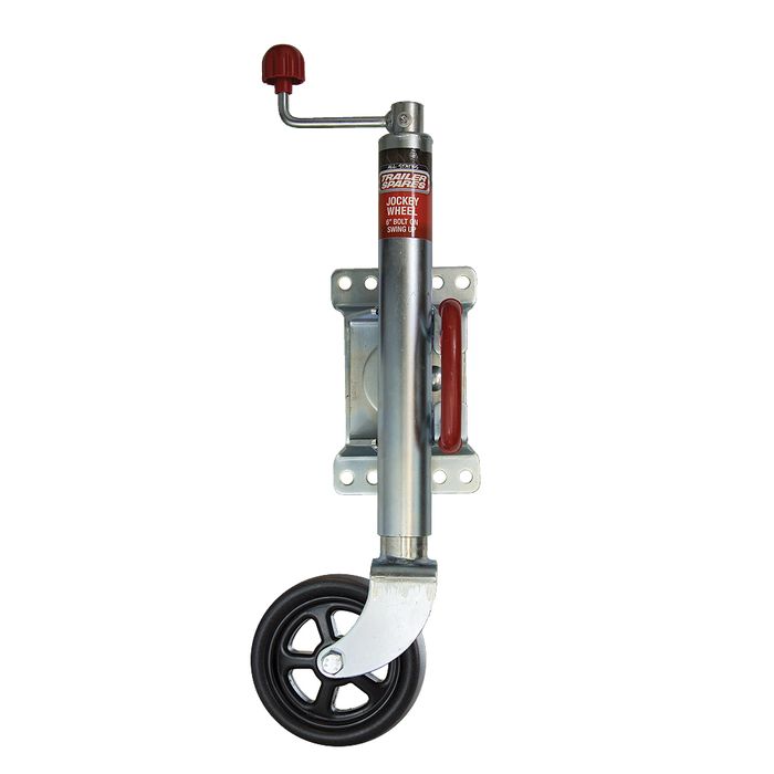 6" Jockey Wheel with Swivel Bracket - R2112A