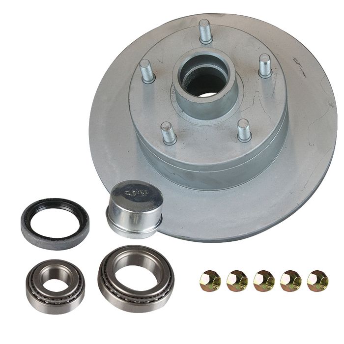 10" Disc Brake Trailer Hub (Commodore) - R1917F