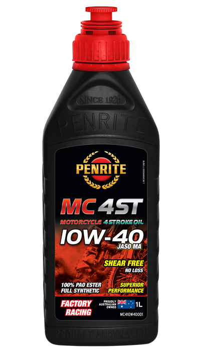 Penrite MC-4ST 10W-40 (100% PAO & ESTER) - 1 Litre