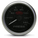 SAAS - 2 5/8 inch Oil Pressure Gauge - Black face SG-OP258B-SGOP258B-SAAS-A1 Autoparts Niddrie