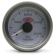 SAAS - 52mm Oil Temp Gauge - White face SG-OT52W-SGOT52W-SAAS-A1 Autoparts Niddrie