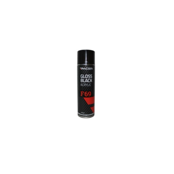 Pacer F69 Acrylic Gloss Black - 400g Aerosol