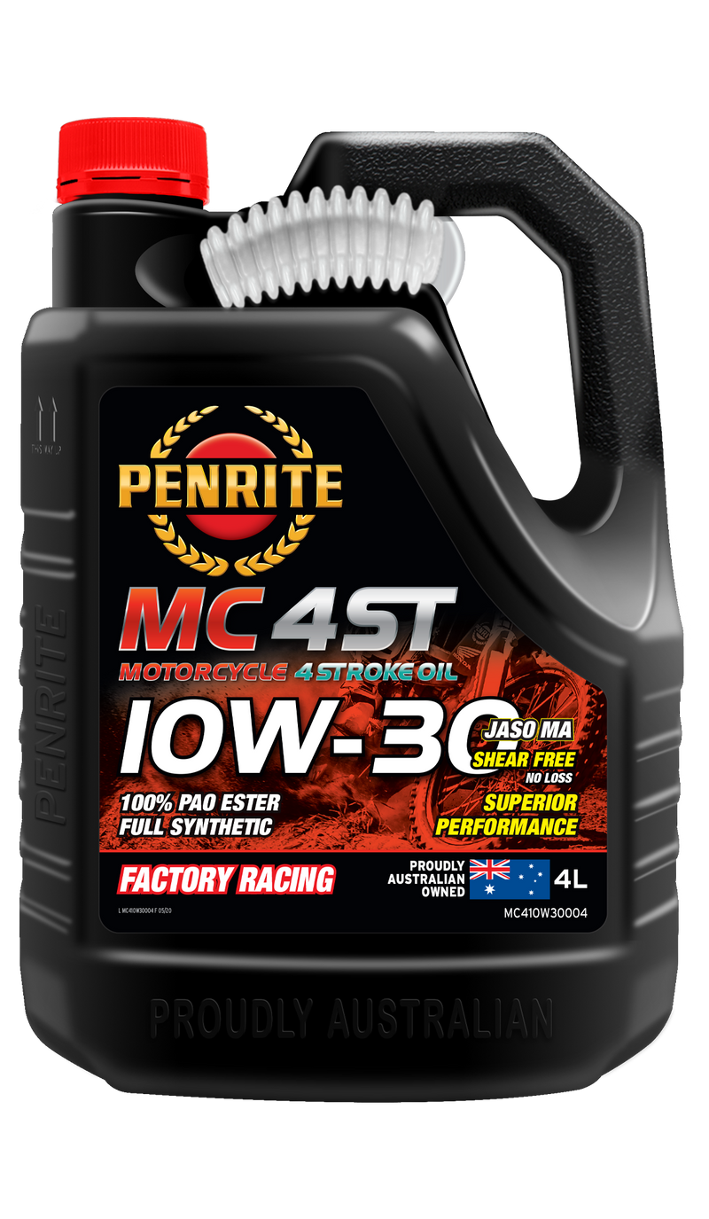 Penrite MC-4ST 10W-30 (100% PAO & ESTER) - 4 Litre