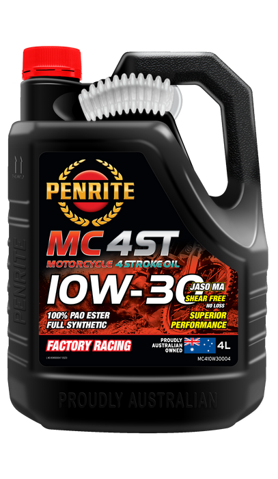 Penrite MC-4ST 10W-30 (100% PAO & ESTER) - 4 Litre