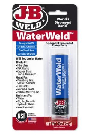 J-B Weld WaterWeld Epoxy Putty - 8277
