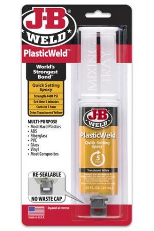 J-B Weld PlasticWeld Syringe - 50132