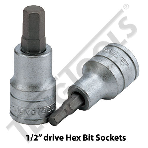 Teng Tools 1/2" Drive Metric Hex Bit Socket-Teng Tools-A1 Autoparts Niddrie