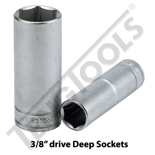 Teng Tools 3/8" Drive Metric 6 Point Deep Socket-Teng Tools-A1 Autoparts Niddrie
