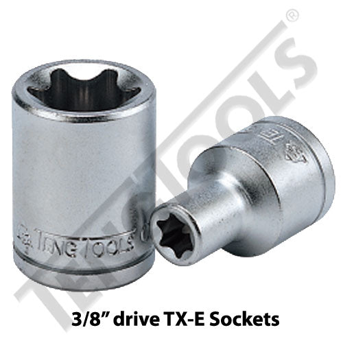 Teng Tools 3/8" Drive TX-E Torx Socket-Teng Tools-A1 Autoparts Niddrie