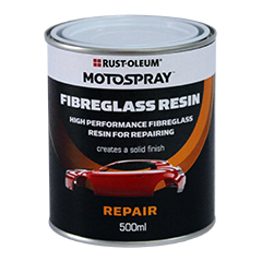 Motospray Fibreglass Resin - 500ml