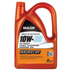 Nulon Semi Synthetic 10W30 High Tech Fast Flowing Engine Oil - 6Ltr - A1 Autoparts Niddrie
