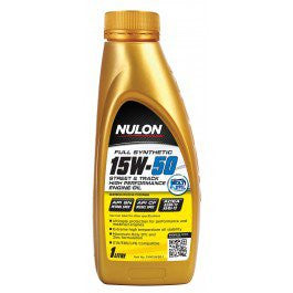 Nulon Full Synthetic 15W50 Street & Track Engine Oil - 1Ltr - A1 Autoparts Niddrie
