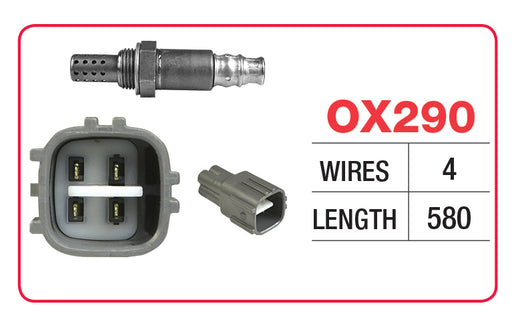 Goss Oxygen Sensor - 4 Wire - Lexus, Toyota - OX290