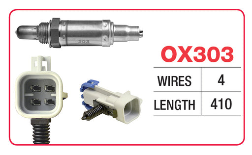 Goss Oxygen Sensor - 4 Wire - Holden - OX303