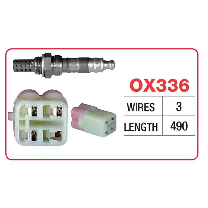 Goss Oxygen Sensor - 3 Wire - Subaru - OX336