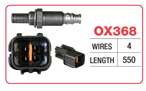 Goss Oxygen Sensor - 4 Wire - Hyundai, Kia - OX368