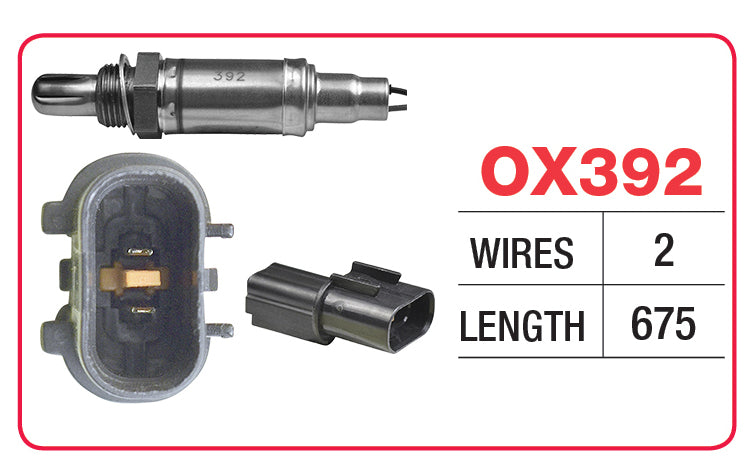 Goss Oxygen Sensor - 2 Wire - Mitsubishi - OX392