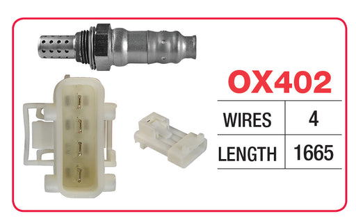 Goss Oxygen Sensor - 4 Wire - Citroen, Ferrari, Peugeot - OX402