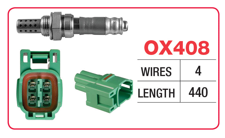 Goss Oxygen Sensor - 4 Wire - Holden, Suzuki - OX408