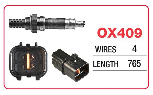 Goss Oxygen Sensor - 4 Wire - Mitsubishi - OX409