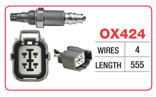 Goss Oxygen Sensor - 4 Wire - Subaru - OX424