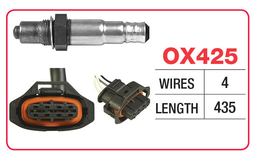 Goss Oxygen Sensor - 4 Wire - Holden, Opel, Saab - OX425