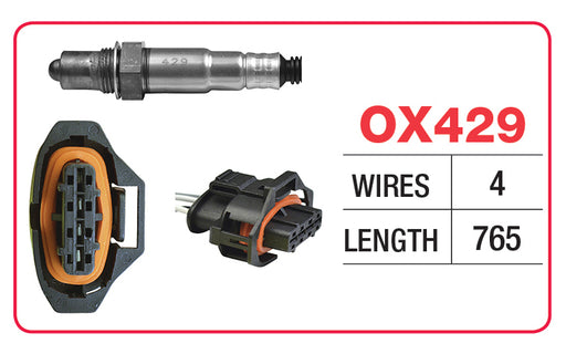 Goss Oxygen Sensor - 4 Wire - Holden - OX429