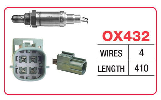 Goss Oxygen Sensor - 4 Wire - Nissan - OX432