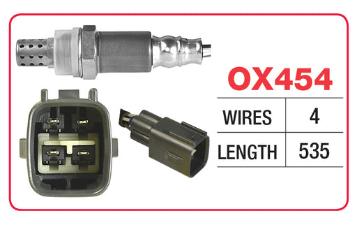 Goss Oxygen Sensor - 4 Wire - Toyota Corolla - OX454