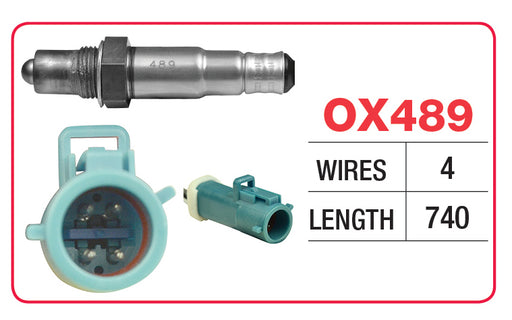 Goss Oxygen Sensor - 4 Wire - Ford - OX489