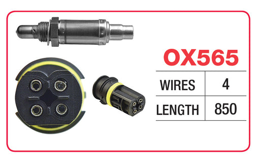 Goss Oxygen Sensor - 4 Wire - BMW, Mercedes Benz - OX565