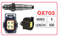 Goss Oxygen Sensor - 4 Wire - Chrysler - OX703