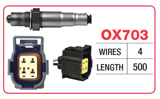 Goss Oxygen Sensor - 4 Wire - Chrysler - OX703