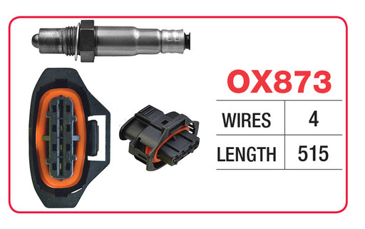 Goss Oxygen Sensor - 4 Wire - Holden - OX873