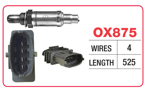 Goss Oxygen Sensor - 4 Wire - Holden, Opel - OX875