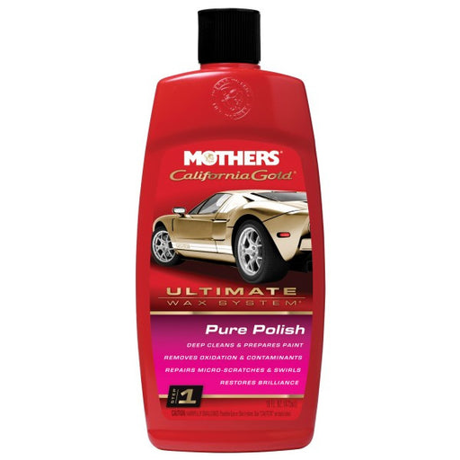 Mothers California Gold Pure Polish - 473ml - A1 Autoparts Niddrie
