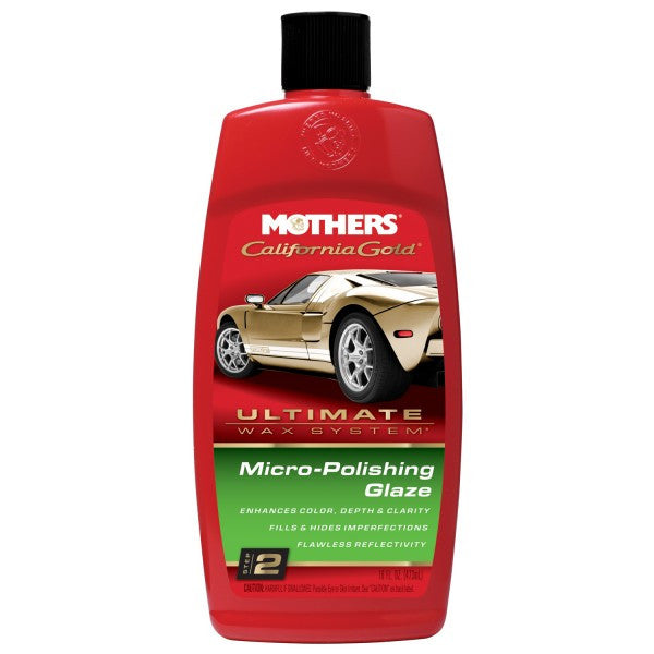 Mothers California Gold Micro Polishing Glaze - 473ml - A1 Autoparts Niddrie
