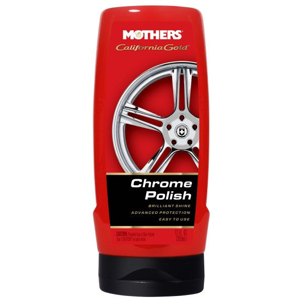 Mothers California Gold Chrome Polish - 355ml - A1 Autoparts Niddrie
